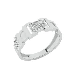 Larina Round Diamond Ring For Men